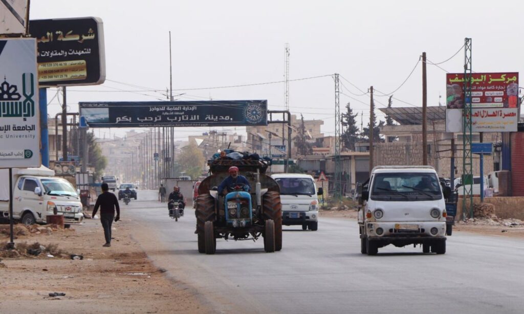 Displacement of families from the countryside of Idlib and Aleppo due to the regime and Russian shelling - October 31, 2024 (Administration of Liberated Areas)