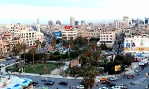 The Arnous Square in the center of Damascus - May 15, 2023 (Damascus Now)