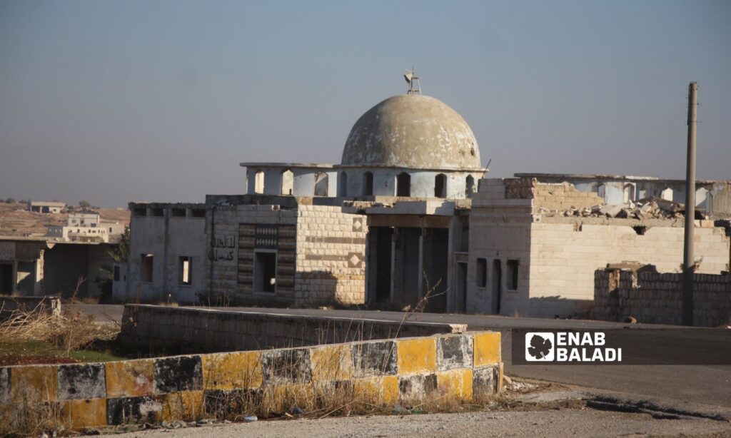 The opposition factions seized control of Saraqib in the operation "Deterrence of Aggression" - November 30, 2024 (Enab Baladi/Iyad Abdul Jawad)