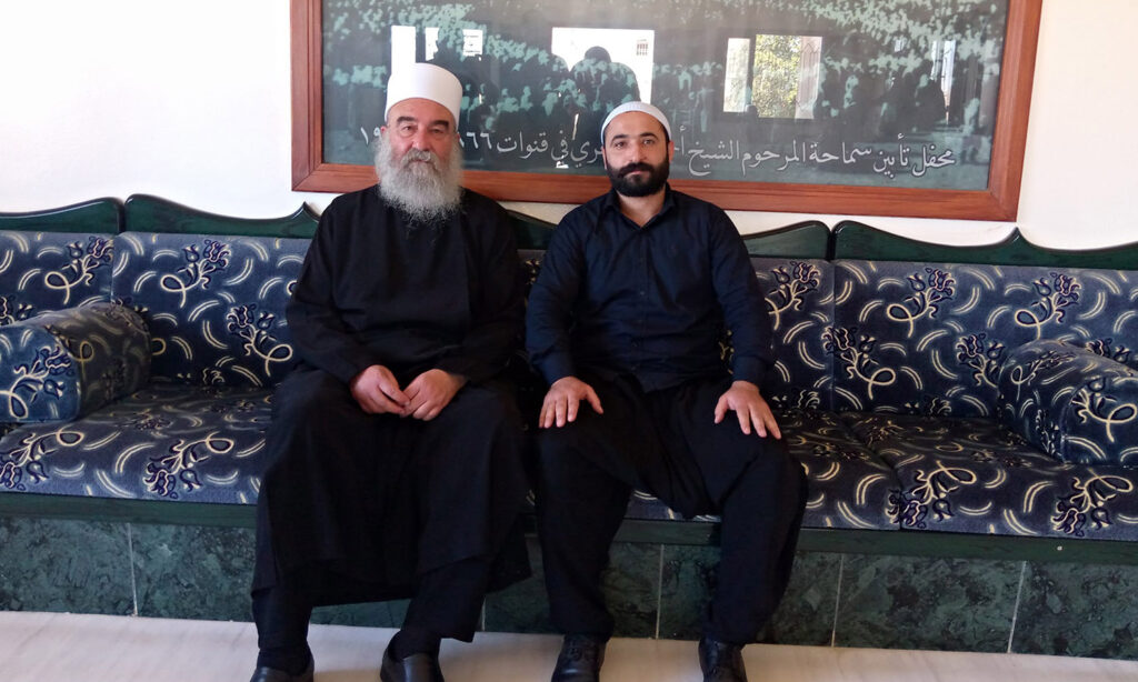 Sheikh Suleiman Abdul Baqi with Sheikh Hikmat al-Hijri - August 21, 2024 (Suleiman Abdul Baqi/Facebook)