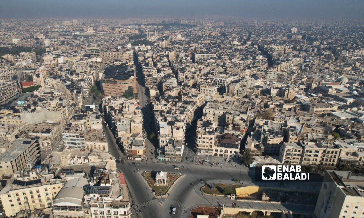 The city of Aleppo has witnessed heavy shelling from Russian aircraft and regime government forces over the past years - December 3, 2024 (Enab Baladi/Dayan Junpaz)
