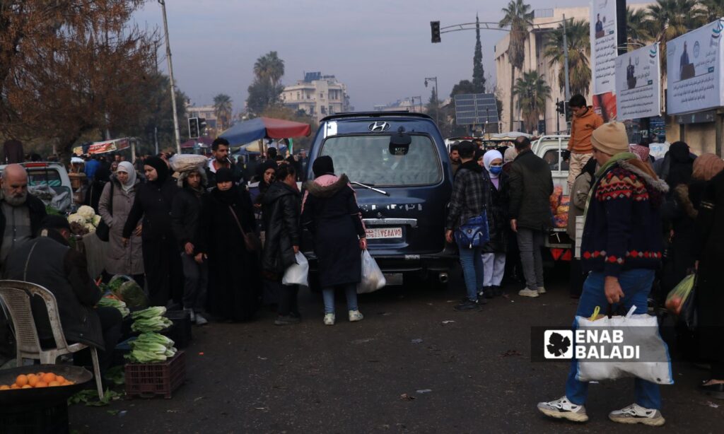 Bab Jinin market in the city of Aleppo - December 15, 2024 (Enab Baladi/Walid al-Idlibi)