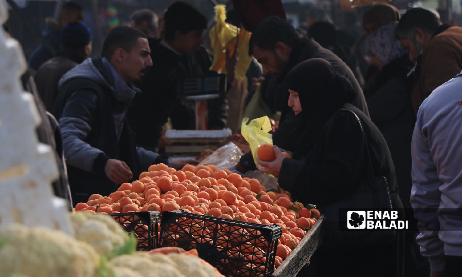 Bab Jinin market in Aleppo city - December 15, 2024 (Enab Baladi/Walid al-Idlibi)