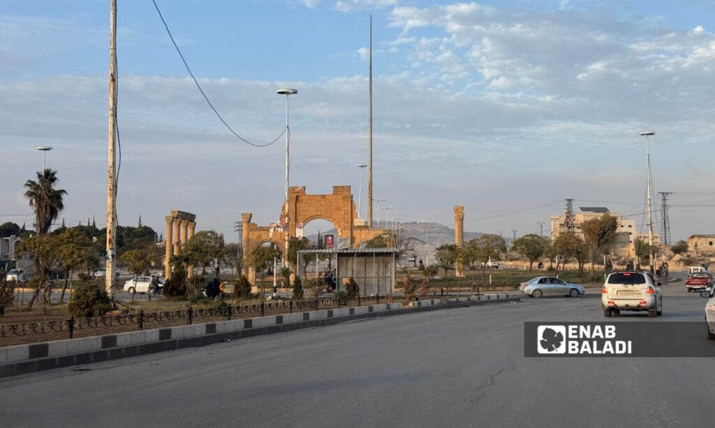 The Waterwheel Square in the city of Hama - December 6, 2024 (Enab Baladi/Dayan Junpaz)