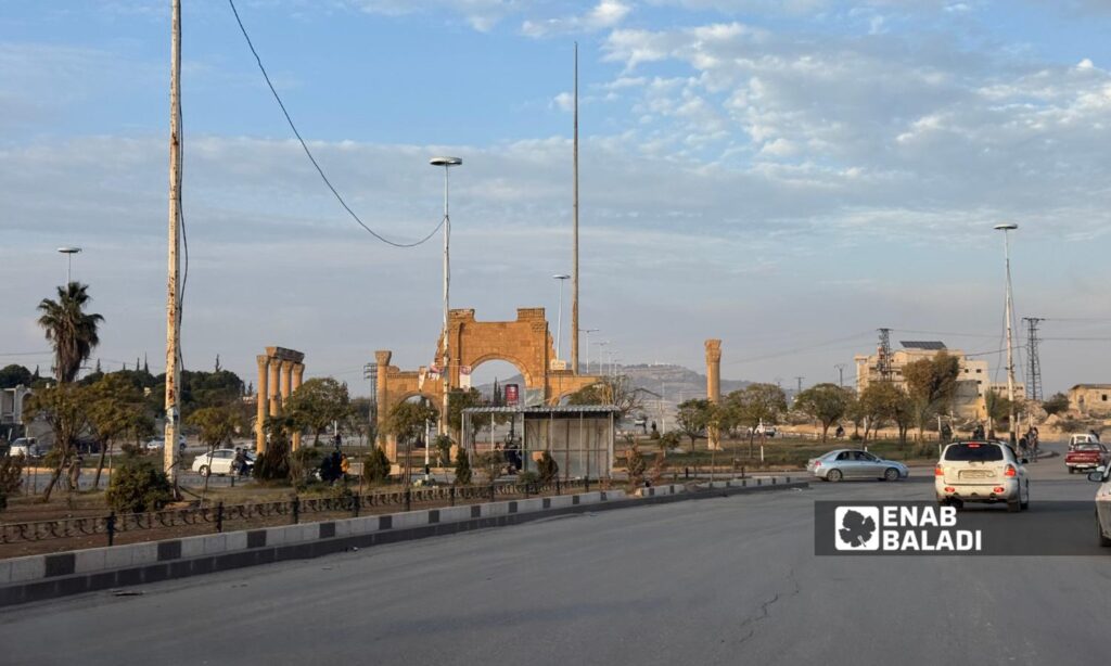 The Waterwheel Square in the city of Hama - December 6, 2024 (Enab Baladi/Dayan Junpaz)