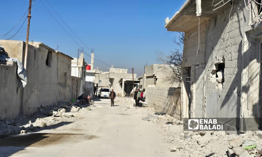 The return of residents to the city of Morek in Hama province after the fall of the Assad regime - December 22, 2024 (Enab Baladi/Iyad Abdul Jawad)