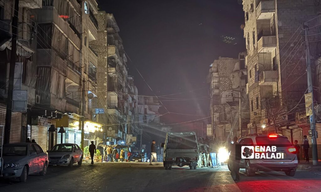 The streets of Aleppo city after the opposition factions took control of them - November 30, 2024 (Enab Baladi/Dayan Junpaz)