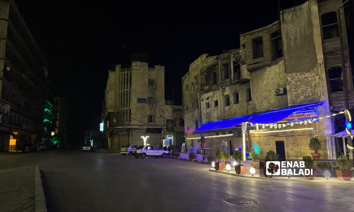 The streets of Aleppo city after the opposition factions took control of them - November 30, 2024 (Enab Baladi/Dayan Junpaz)
