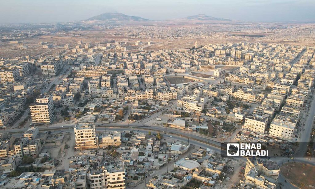 The fighters of the factions took control of military vehicles and positions belonging to the regime in Hama city - December 5, 2024 (Enab Baladi/Iyad Abdul Jawad)