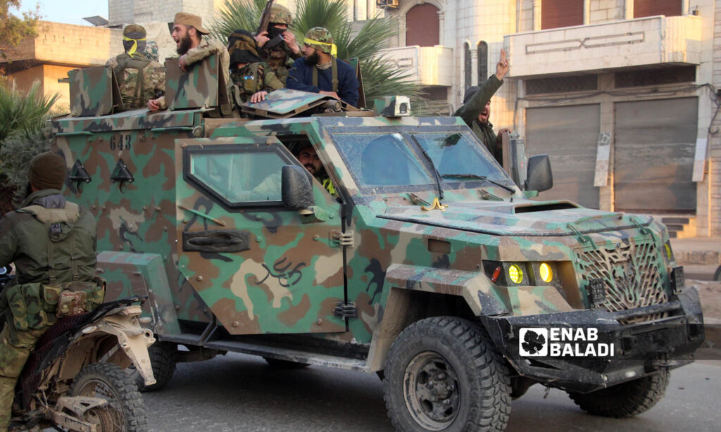 Opposition factions seized control of the city of Hama during the "Deterrence of Aggression" operation - December 5, 2024 (Enab Baladi/Iyad Abdul Jawad)