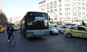 Damascus is experiencing a transportation crisis and a surge in transport fares - December 2024 (Damascus Free City/Telegram)