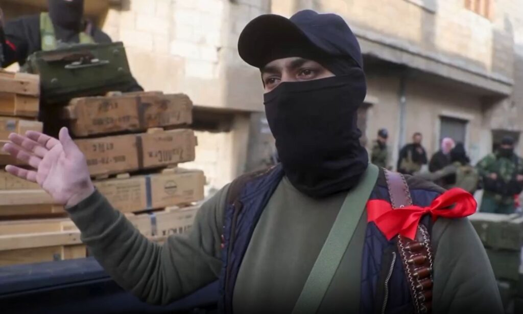 The discovery of an ammunition depot in the al-Zahra'a neighborhood of Homs during a combing campaign in search of remnants of the ousted Bashar al-Assad regime - January 4, 2025 (SANA/Screenshot)