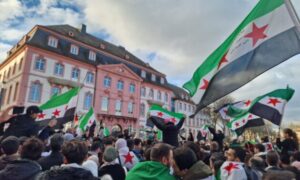 Syrians in Germany celebrate the fall of the Syrian regime - December 9, 2024 (DW)