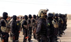 Fighters from the Syrian Democratic Forces (SDF) during military training in northeastern Syria - November 21, 2024 (SDF)