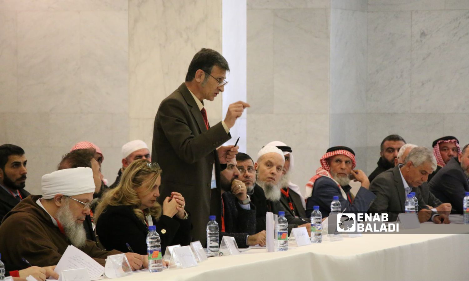 The conference includes around 600 Syrian figures - February 25, 2025 (Enab Baladi)
