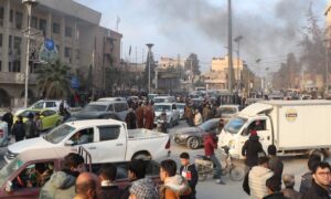 The Autonomous Administration took control of government institutions located in the Security Square in central al-Hasakah after the fall of Bashar al-Assad’s regime - December 8, 2024 (North Press)