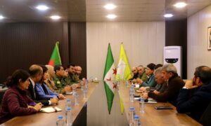 A meeting between the Syrian Democratic Council (MSD), the Syrian Democratic Forces (SDF), and the Autonomous Administration concluded with agreements reached with Damascus - February 17, 2025 (Abu Omar al-Idlibi/X)