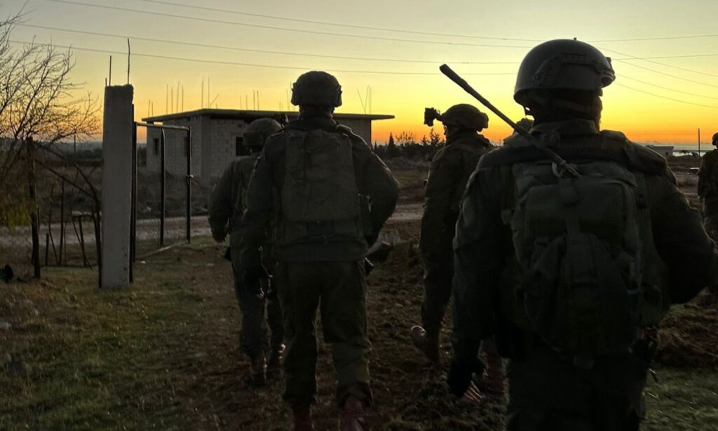 Israeli military personnel in Syria - December 9, 2024 (Avichay Adraee)