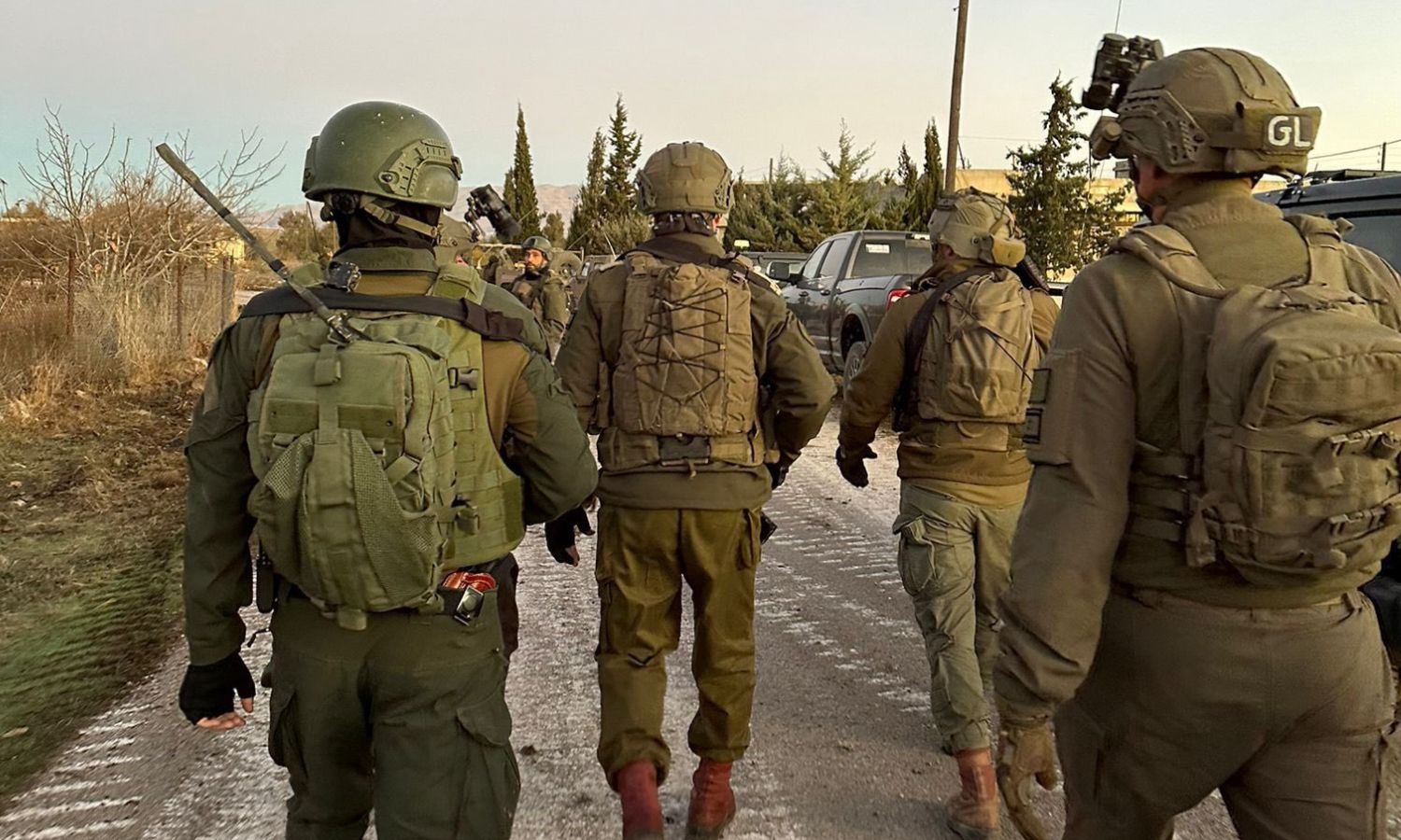 Israeli army personnel in Syria - December 9, 2024 (Avichay Adraee)