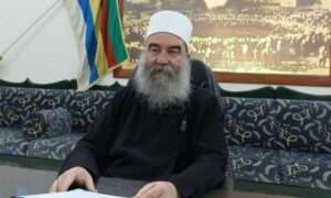 The spiritual leader of the Druze community in Syria, Hikmat al-Hijri (Suwayda 24/Facebook)