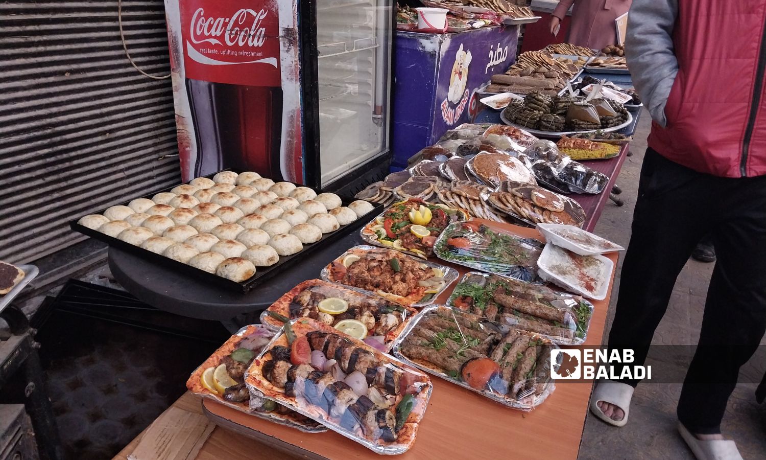 The markets witnessed a rise in prices, especially for vegetables and meats, with the beginning of the month of Ramadan - March 2, 2025 (Enab Baladi/Mohammed al-Omar)
