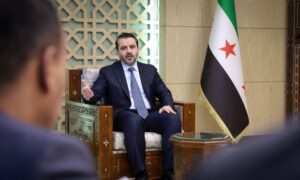 The Foreign Minister of the interim government of Damascus, Asaad al-Shibani, receives diplomatic delegations - March 11, 2025 (Ministry of Foreign Affairs and Expatriates)