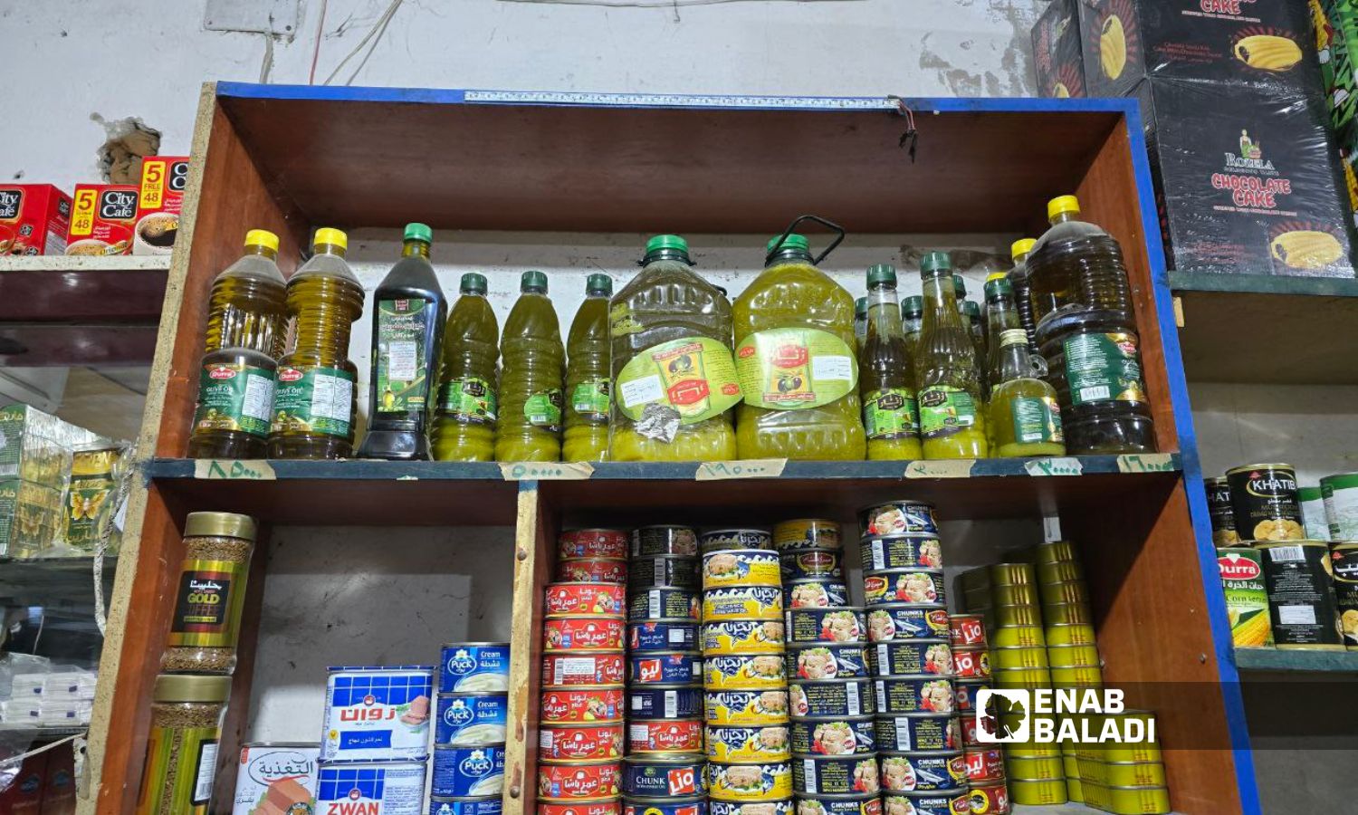 Olive oil prices dropped in Deir Ezzor - March 9, 2025 (Enab Baladi/Obadah al-Sheikh)