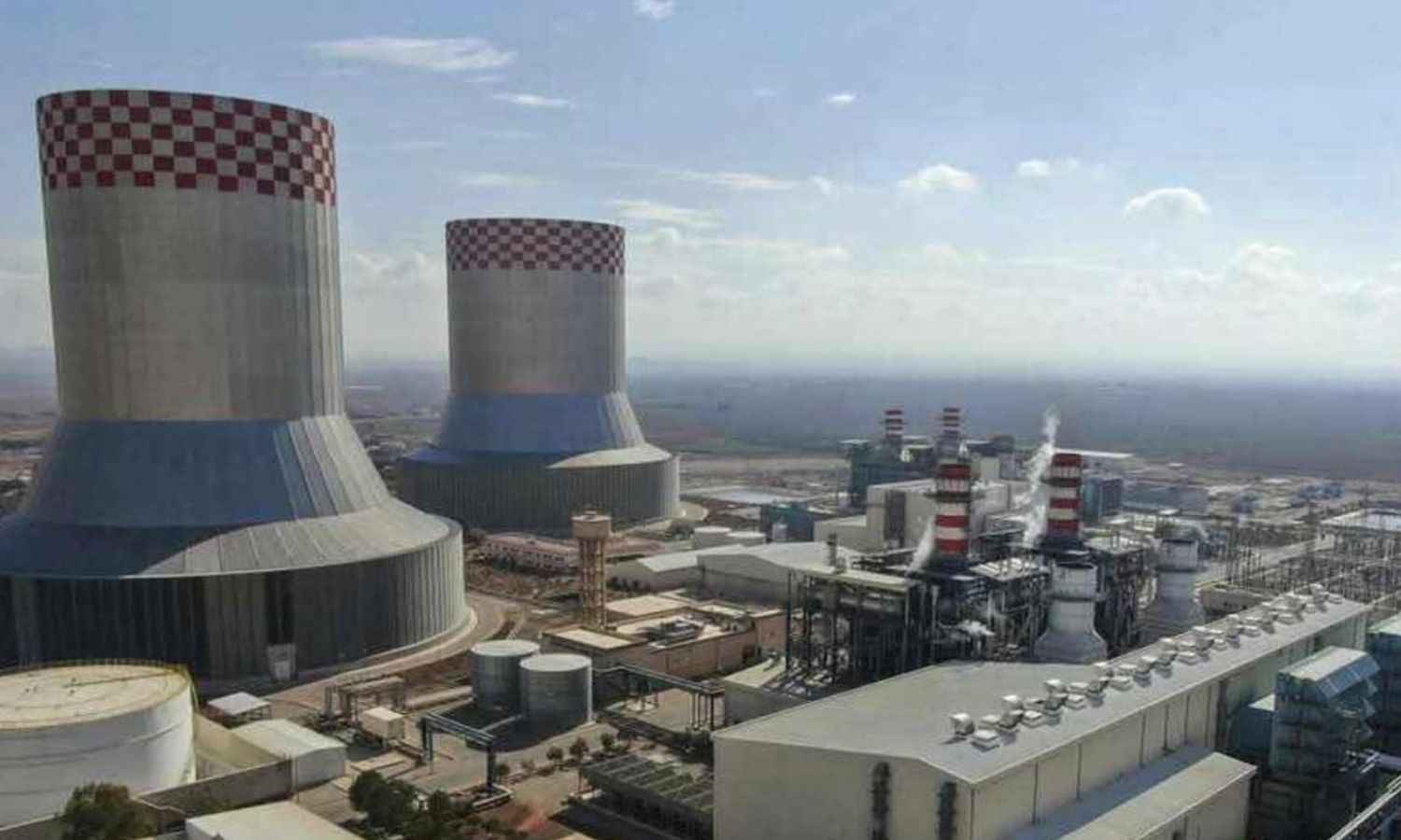 Deir Ali power plant in rural Damascus - February 2025 (Getty Images)