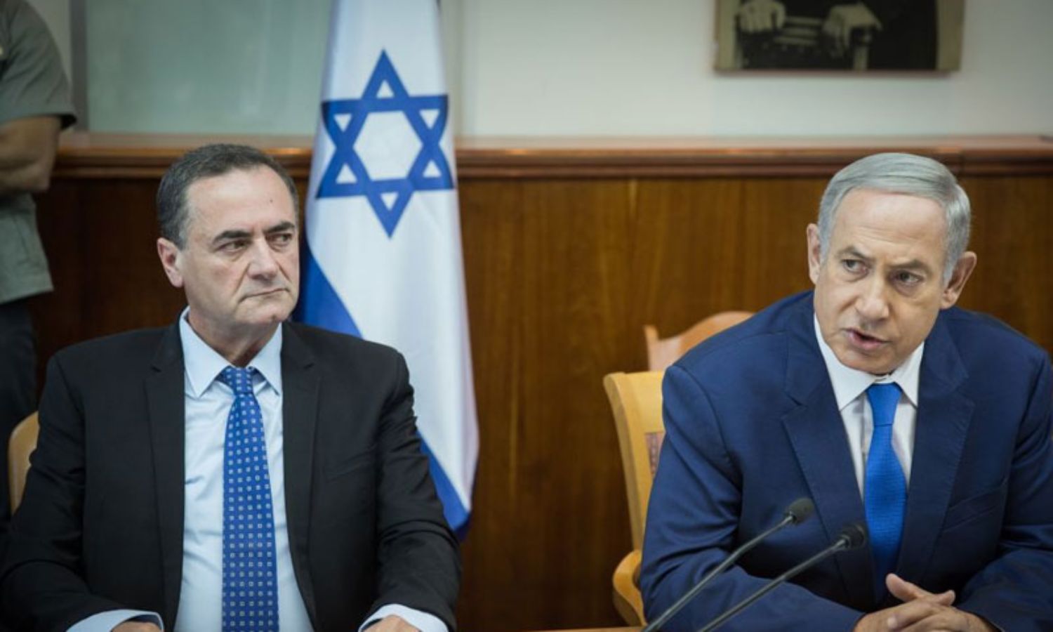 Israeli Prime Minister Benjamin Netanyahu and Defense Minister Israel Katz (APN)