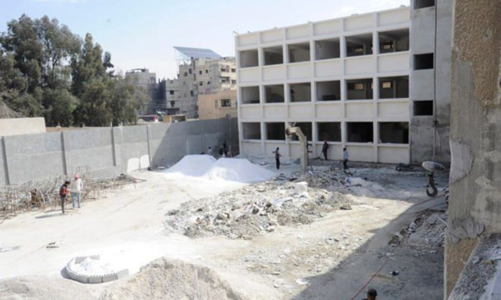 Restoration of a school in Idlib countryside - March 2025 (SANA)