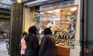 Increased demand for gold due to fear of currency devaluation - April 26, 2025 (Enab Baladi/Samah Alloush)