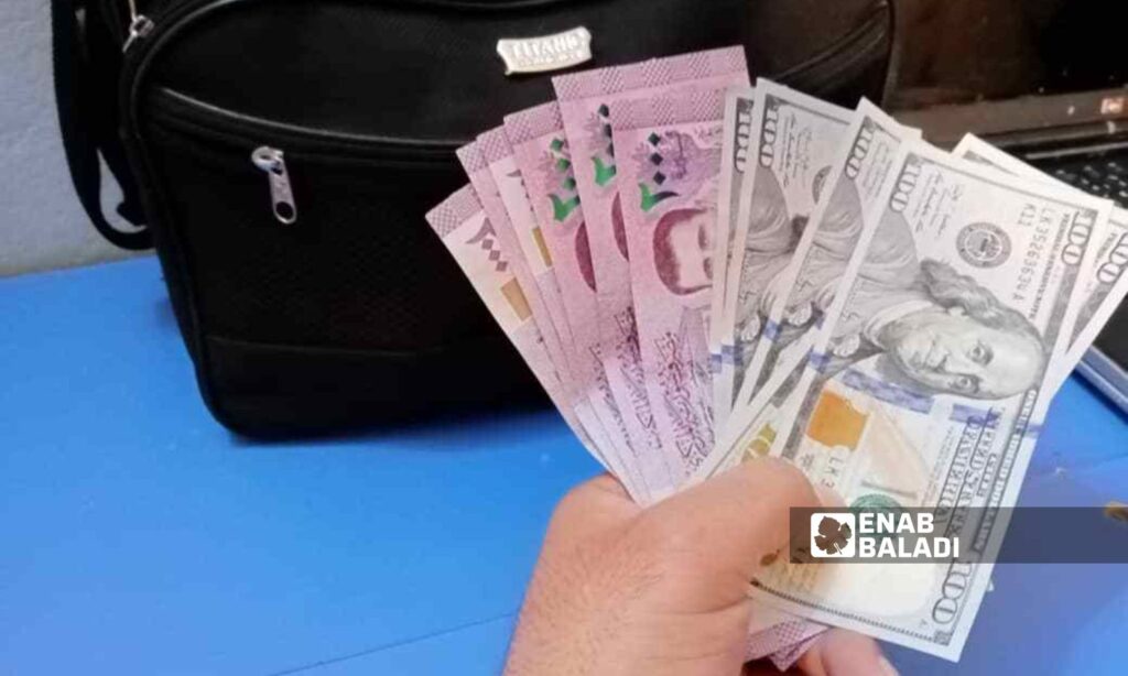Syrian currency denominations and the US dollar - March 2022 (Enab Baladi)
