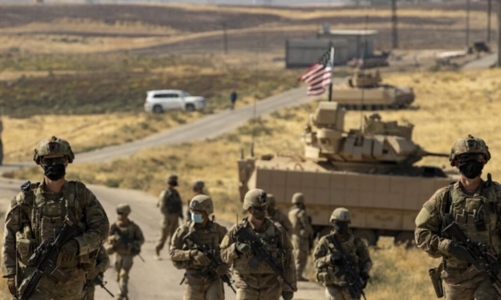 A US military unit from the 6th Infantry Regiment in northeastern Syria - November 26, 2020 (Operation Inherent Resolve/Jensen Guillory)