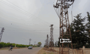 Electricity outages in Western Daraa due to encroachments on power lines - April 23, 2025 (Enab Baladi/Mahjoub al-Hashish)