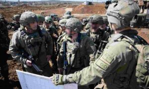 Israeli Chief of Staff, Major General Eyal Zamir, during a tour in areas occupied by his forces in Syria - March 9, 2025 (Israeli Army)