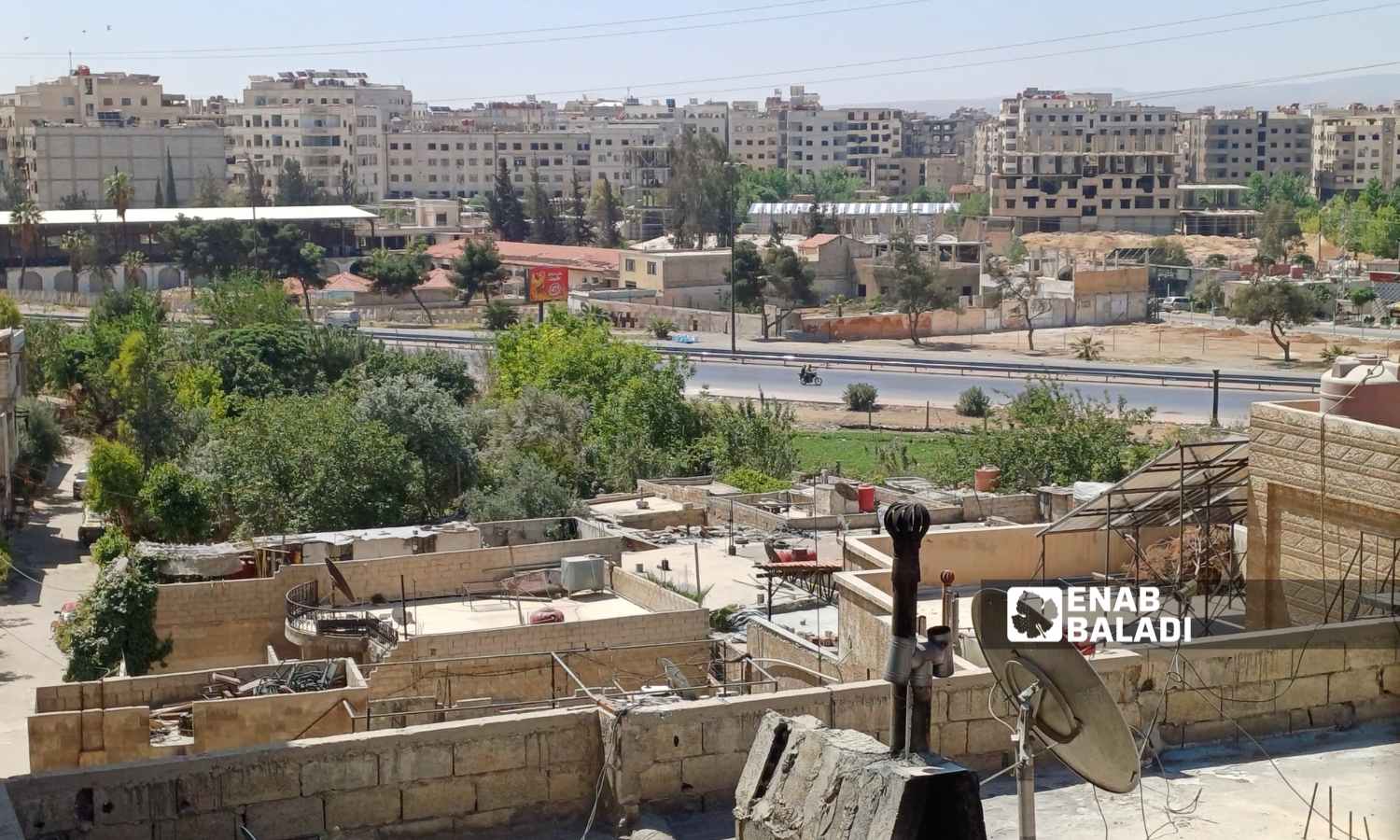 One of the neighborhoods in Jaramana, rural Damascus - April 29, 2025 (Enab Baladi/Joulyan Hnide)
