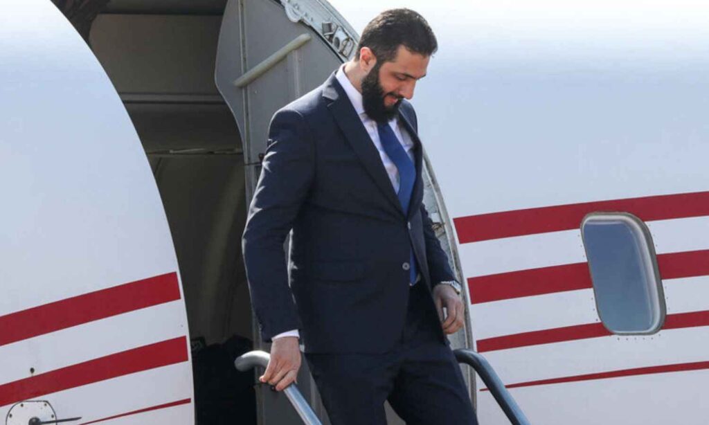 Al-Sharaa will head to France at the invitation of Macron - February 26, 2025 (Reuters)