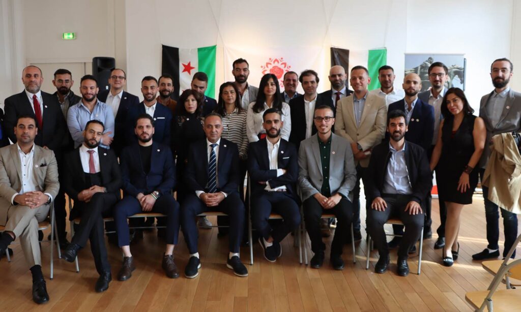 Syrian activists launch the Syrian Democratic Social Party from Europe - September 24, 2023 (Syrian Democratic Party)