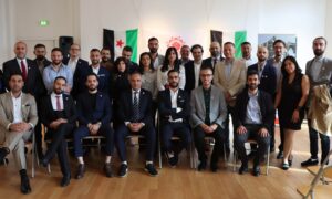 Syrian activists launch the Syrian Democratic Social Party from Europe - September 24, 2023 (Syrian Democratic Party)