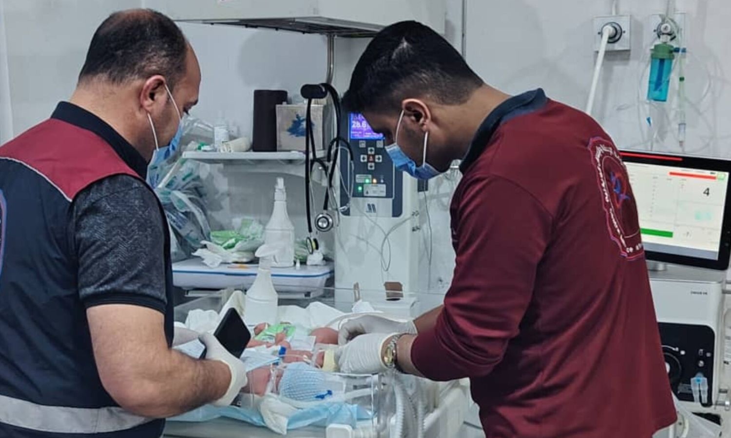 A rare case: Sextuplets born in Idlib