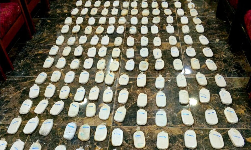 A drug shipment was announced to have been seized by Jordanian authorities on the Syrian border – May 4, 2025 (Jordanian Army)