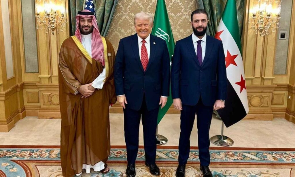 After Trump’s visit to the Middle East and his meeting with al-Sharaa, a Sunni axis led by Saudi Arabia is forming - May 14, 2025 (White House Press Service/X)