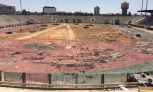 The situation of al-Abbasiyyin Stadium in Damascus due to neglect by the previous regime - January 6, 2025 (beIN Sports)