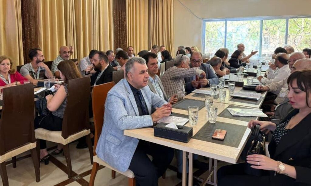 The first sessions of dialogue and discussion within the works of the As-Suwayda General Conference - June 17, 2025 (As-Suwayda Media Center)