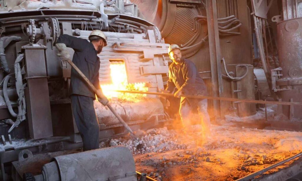 Opening of a steel production company in Hama city - June 2, 2025 (Syrian Ministry of Economy and Industry)