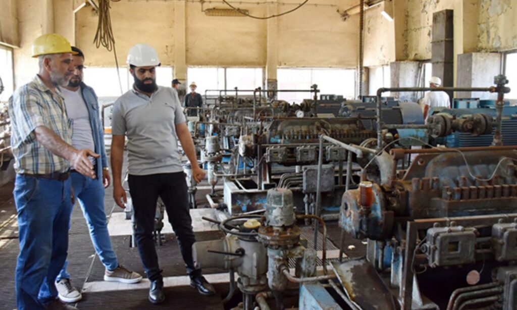 Operation of the 6-inch line for transferring petroleum products between Homs and Hama - June 17, 2025 (SANA)