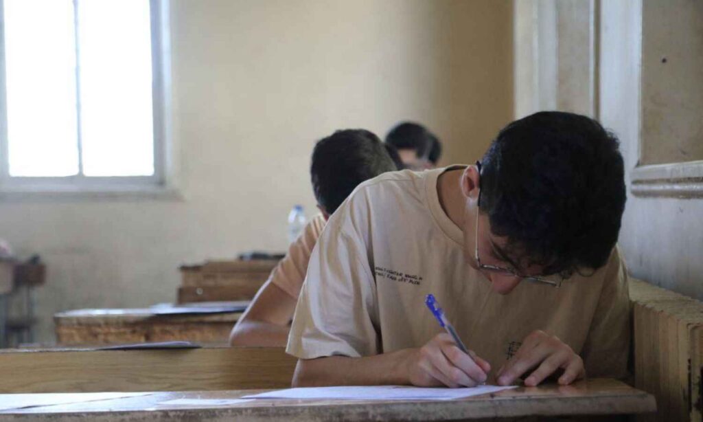 400,000 students are taking part in the basic certificate exams this year on June 21, 2025 (Syrian Ministry of Education/Facebook)