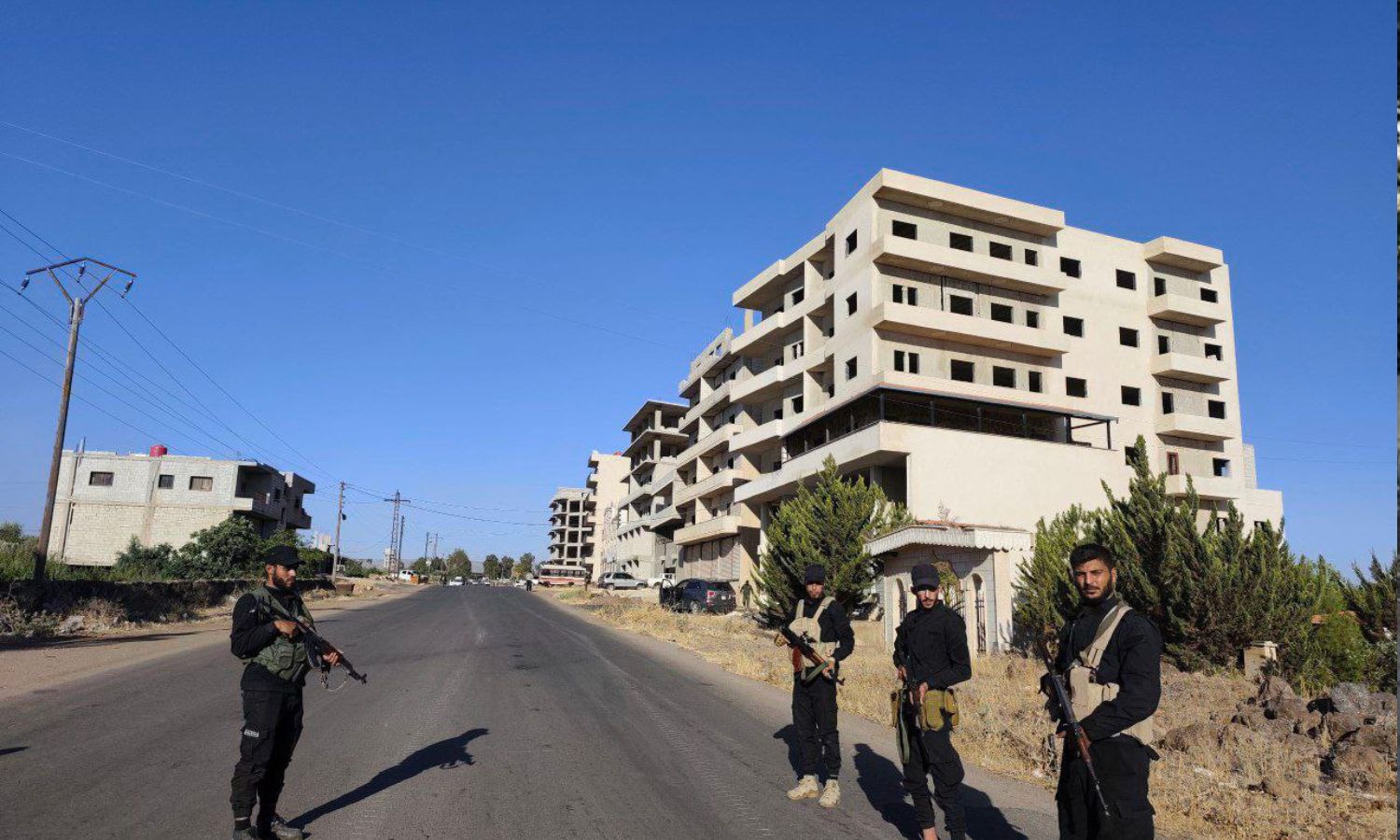 Internal Security Forces Deploy in Several Villages in Western Suwayda – July 14, 2025 (Ministry of Interior/Telegram)