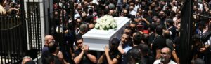 Funeral procession for the victims of the bombing at ST- Elias Church in Damascus – 24 June 2025 (SANA)
