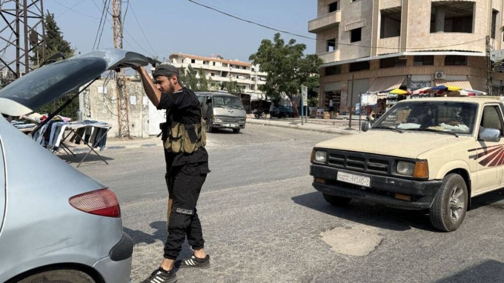 Deployment of Internal Security Forces in Jableh countryside, Latakia – August 9, 2025 (Latakia Governorate/Facebook)